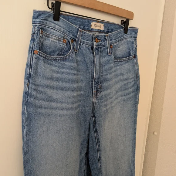 Madewell Womens 27 The Slouchy BoyJean Streetwear Classic Preppy Academia Denim - Picture 4 of 8